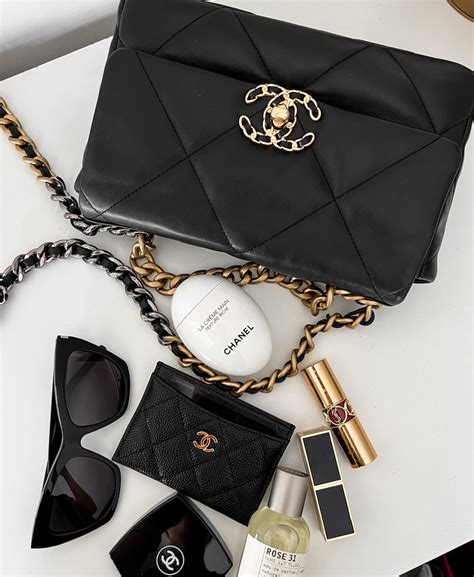 chanel 19 review bag|chanel 19 shopping bag.